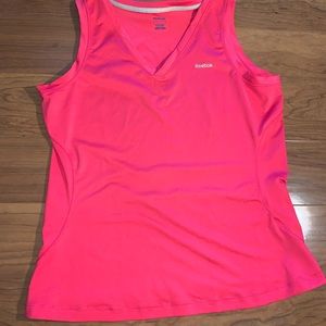 REEBOK pink workout top
